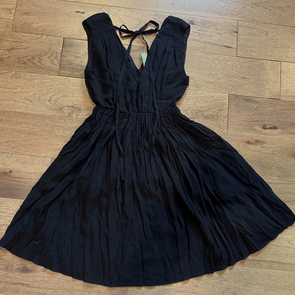 Madewell Black Backless Dress